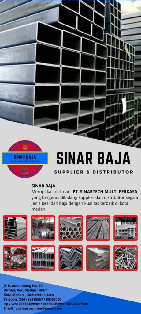 Distributor Besi Hollow di Medan